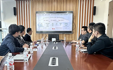 華為濟南創(chuàng)新中心代表團拜訪山東有人物聯(lián)網股份有限公司
